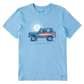 Men's Land of the Free, Home of My Dog Short Sleeve Tee