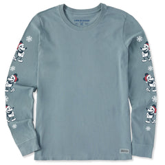 Women's Holiday Willie Long Sleeve Crusher Tee