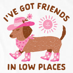 Kids Dachshund Friends Short Sleeve Crusher Tee