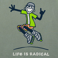 Men's Life is Radical Short Sleeve Tee