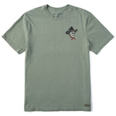 Men's Life Was Good Cowboy Short Sleeve Tee
