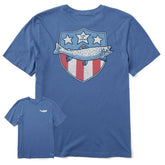 Men's American Fishing Short Sleeve Tee