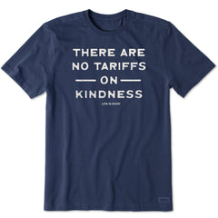 Men's No Tariffs on Kindness Short Sleeve Crusher Tee