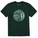 Men's Mountain Stream Short Sleeve Crusher Tee