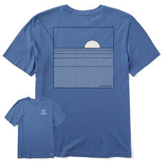 Men's Minimal Sun and Water Short Sleeve Tee