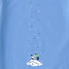 Kids Willie Let it Snow Long Sleeve Crusher Tee