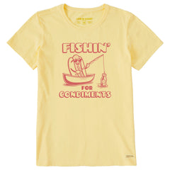 Women's Fishin' for Condiments Short Sleeve Tee