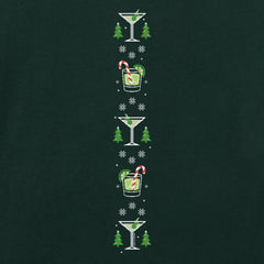 Women's Let the Holiday Fun Be Gin Long Sleeve Crusher Tee
