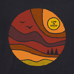 Women's Golden Hour Landscape Short Sleeve Tee