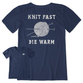 Women's Knit Fast Die Warm Short Sleeve Tee
