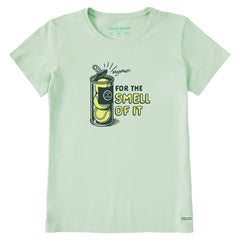 Women's For the Smell of it Short Sleeve Crusher Tee