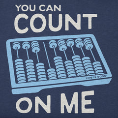 Women's Count on Me Abacus Short Sleeve Tee