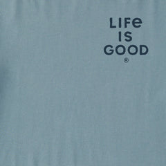 Men's Life is Good Tennis Club Short Sleeve Crusher Tee