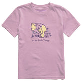 Kids It's the Little Things Winnie Short Sleeve Crusher Tee