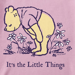 Kids It's the Little Things Winnie Short Sleeve Crusher Tee