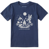 Kids Campfire Smores Short Sleeve Crusher Tee