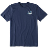 Men's Beach Stamp Short Sleeve Tee