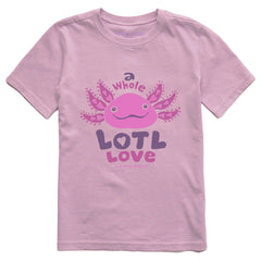 Kids Whole Lotl Love Short Sleeve Crusher Tee