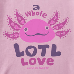 Kids Whole Lotl Love Short Sleeve Crusher Tee