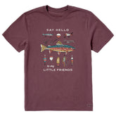 Men's Little Fishing Friends Short Sleeve Crusher Tee