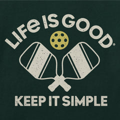 Women's Keep it Simple Pickleball Short Sleeve Crusher Tee