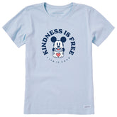 Women's Kindness is Free Willie Short Sleeve Crusher Tee