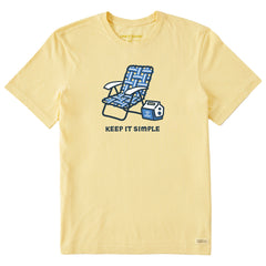 Men's Keep it Simple Chair & Cooler Short Sleeve Tee