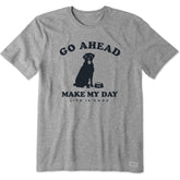 Men's Make My Day Dog Bowl Short Sleeve Tee