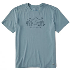 Men's RV Vista Short Sleeve Crusher Tee