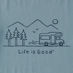 Men's RV Vista Short Sleeve Crusher Tee