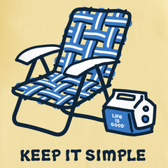 Women's Keep it Simple Chair & Cooler Short Sleeve Tee