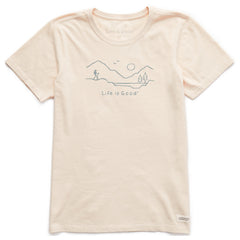 Women's Hike Mountain Vista Short Sleeve Crusher Tee