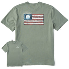 Men's Scribble Golf Flag Short Sleeve Tee