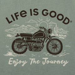 Women's Enjoy the Journey Motorcycle Short Sleeve Crusher Tee