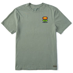 Men's Fired Up Flower Short Sleeve Tee