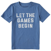 Kids Let the Games Begin Short Sleeve Crusher Tee