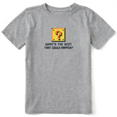 Kids What's the Best Mystery Short Sleeve Crusher Tee