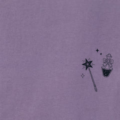 Women's Cat & Moon Short Sleeve Crusher Tee