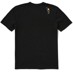 Men's Skull & Snake Flowers Short Sleeve Crusher Tee