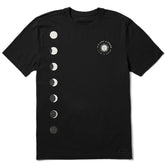 Men's Moon Phase Stack Short Sleeve Crusher Tee