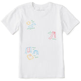 Kids On the Playground Short Sleeve Crusher Tee