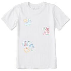 Kids On the Playground Short Sleeve Crusher Tee