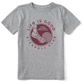 Kids Kickball Club Short Sleeve Crusher Tee