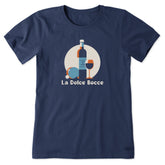 Women's La Dolce Bocce Short Sleeve Tee