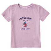 Toddler Buggy Love Bug Short Sleeve Crusher Tee
