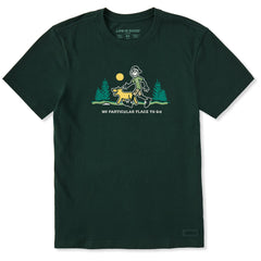 Men's No Particular Place To Go Short Sleeve Crusher Tee
