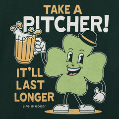 Men's Take a Pitcher Short Sleeve Crusher Tee