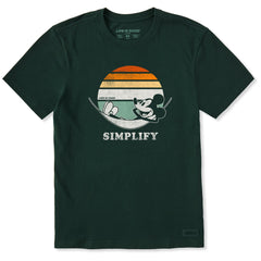 Men's Simplifiy Willie Hammock Short Sleeve Crusher Tee