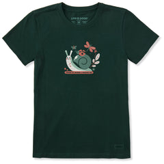 Women's Home is Where I Wanna Be Short Sleeve Crusher Tee