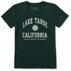Women's Lake Tahoe Arch Short Sleeve Crusher Tee